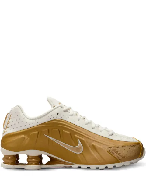 Nike Shox R4 "Metallic Gold" sneakers White AR3565
