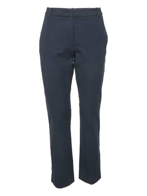 JOSEPH gabardine straight-leg trousers Blue 1159710
