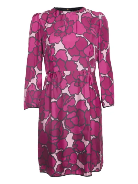 Marc Jacobs Vintage 2024 floral-print silk midi dress Pink 1139437