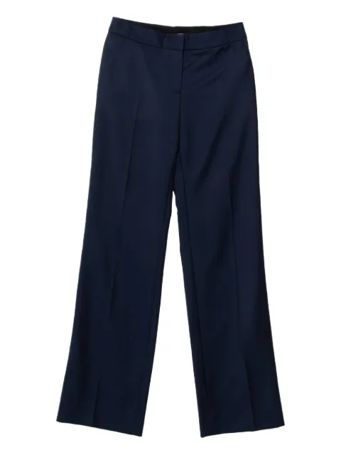 Stella McCartney Pre-Owned 2024 straight-leg wool trousers Blue 464500