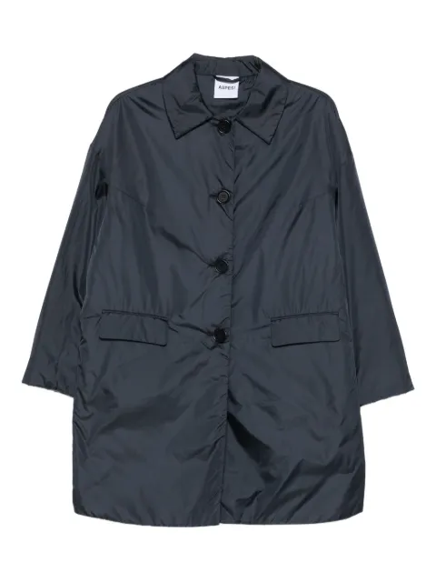 ASPESI button-fastening pocket coat Blue 3N277961C9
