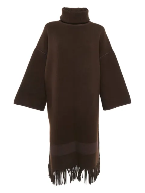 Hermès Pre-Owned 2024 cashmere-blend coat Brown 1096967