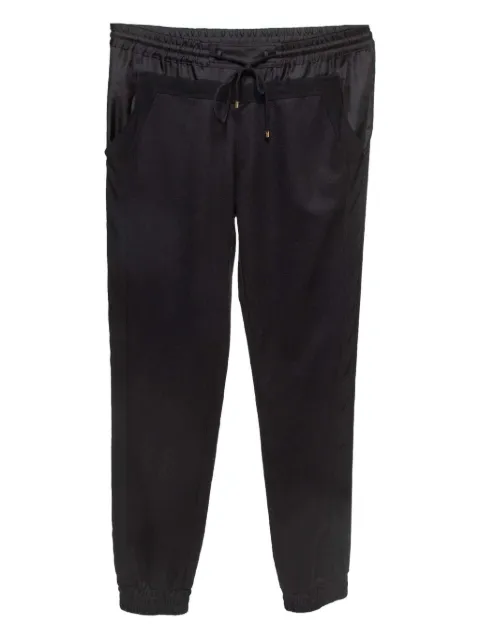 Roberto Cavalli Vintage elasticated-waistband track pants Black 946953
