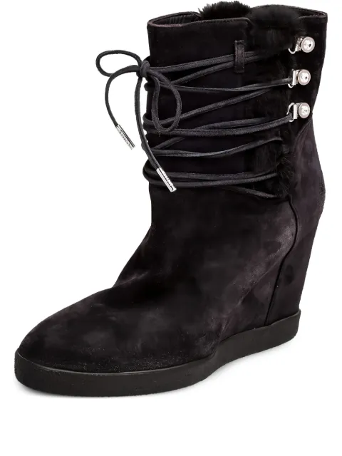 Le Silla suede ankle boots Grey 471625