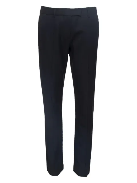 Prada Pre-Owned tapered trousers Black 327515