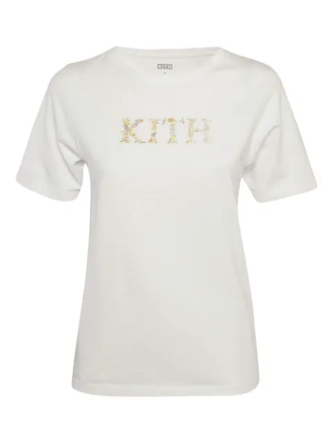 KITH floral logo T-shirt White 1146224