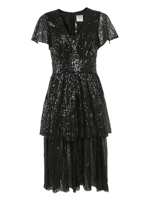 Ingie Paris sequin-embellished dress Black 1133515