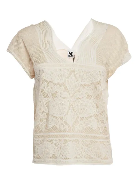 Missoni Pre-Owned lace-lurex top 1135861
