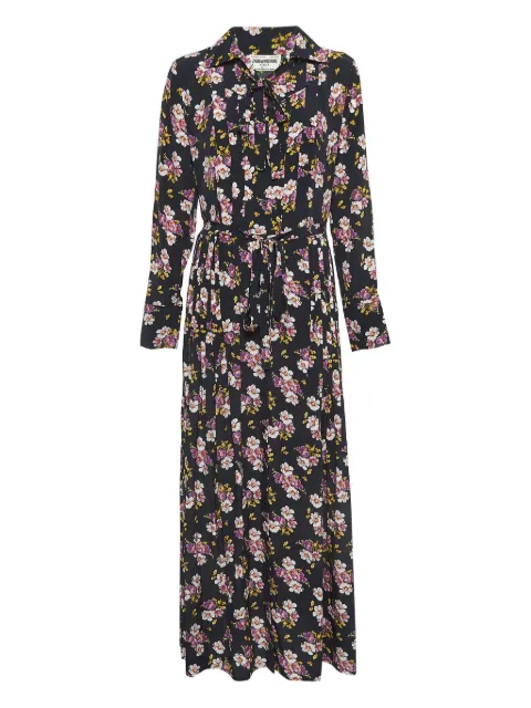 Zadig&Voltaire floral pleated dress Black 1131021
