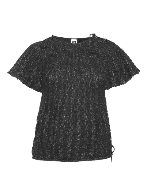 Missoni Pre-Owned pleated top Black 1136179