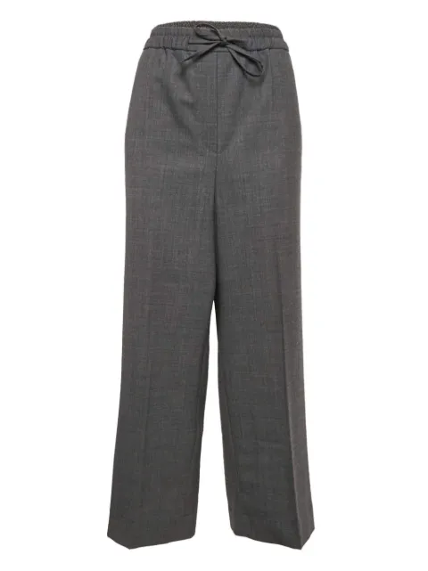 SANDRO drawstring-waist trousers Grey 1078261