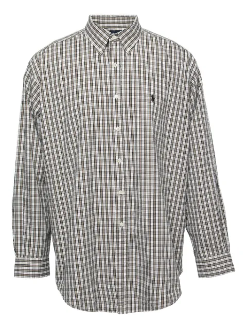 Polo Ralph Lauren Vintage plaid cotton shirt White 776163