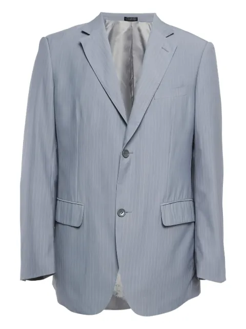 Ermenegildo Zegna Vintage stripe wool blazer Grey 984875