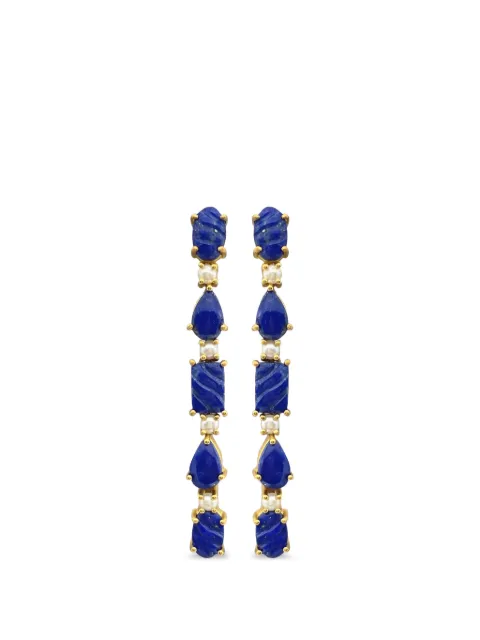AKANSHA SETHI x Ursa drop earrings Gold DROPEARRINGSLAPISPEARL