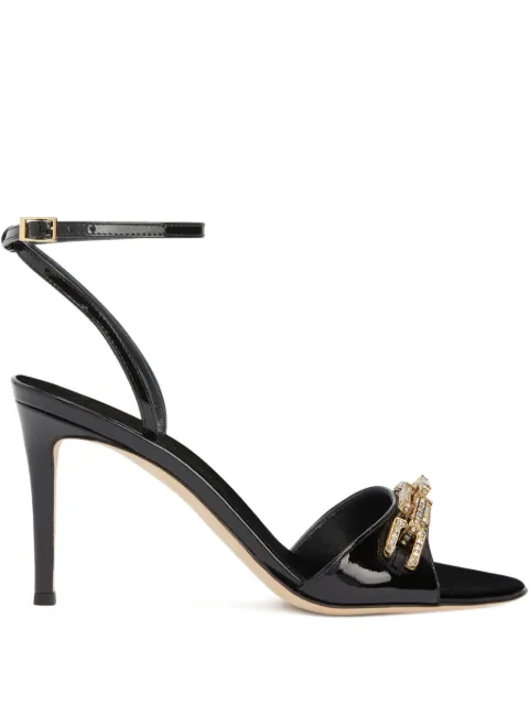 Giuseppe Zanotti Evry crystal-embellished sandals Black I100045H01