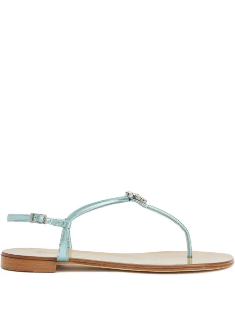 Giuseppe Zanotti Geltrude crystal-embellished sandals Blue I500031H02