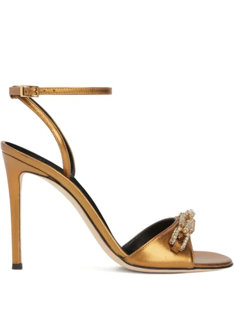 Giuseppe Zanotti Evry crystal-embellished sandals Gold I100045H02