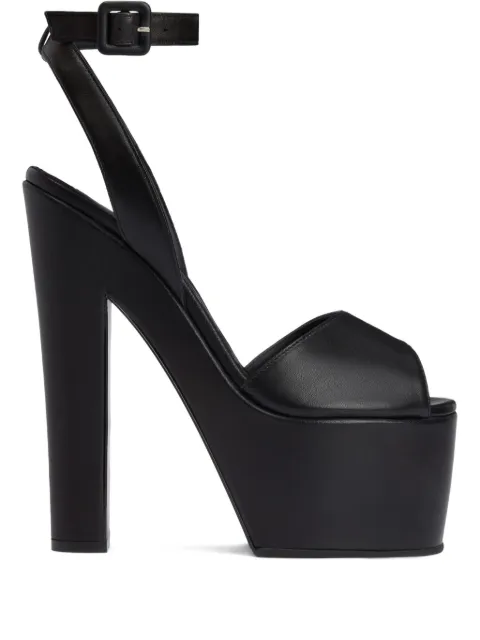 Giuseppe Zanotti Tarifa platform ankle-strap sandals Black I300012H03