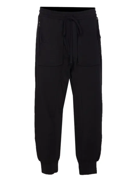 Thom Krom elasticated-waist pocket trousers Black MST509BLACK