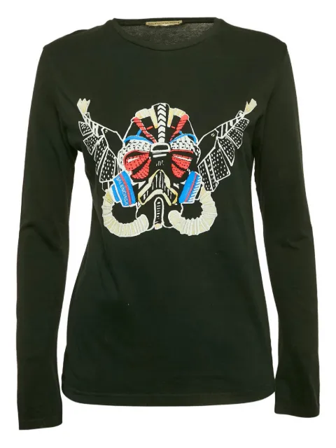 Balenciaga Pre-Owned graphic-print T-shirt Black 1150156