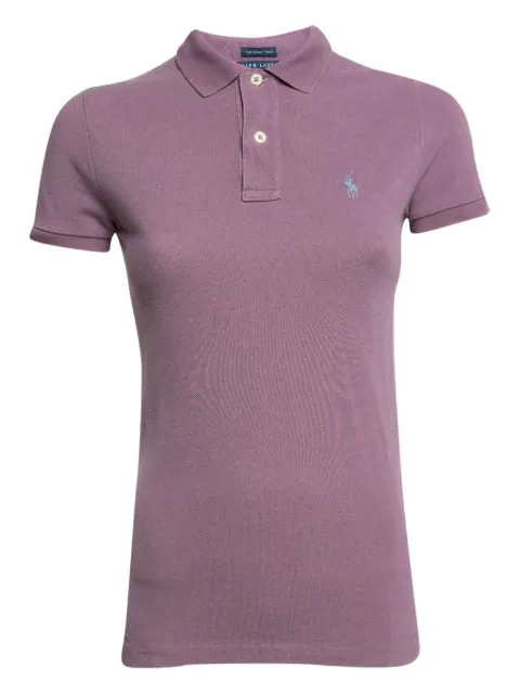 Polo Ralph Lauren Vintage cotton short-sleeve polo shirt Purple 645969