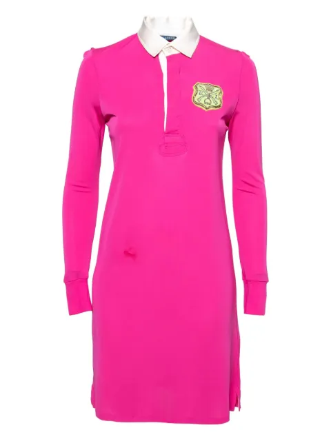 Polo Ralph Lauren Vintage logo-embroidered dress Pink 679534