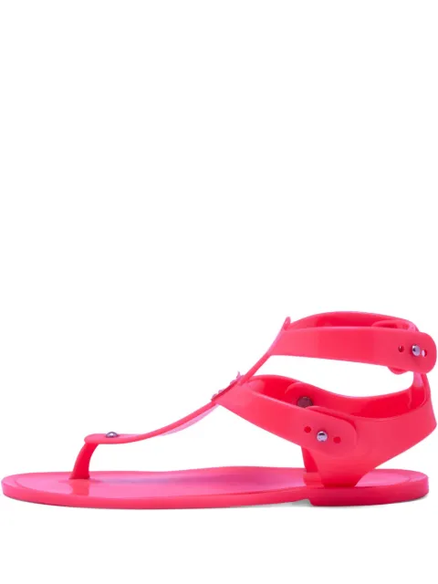 Marc Jacobs Vintage jelly T-bar flat sandals Pink 632001