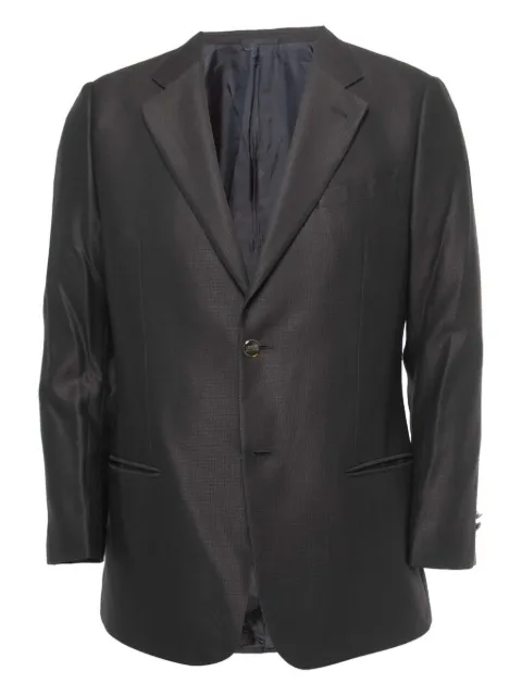 Armani Vintage single-breasted blazer Black 811255