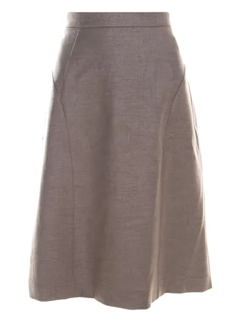 Escada Pre-Owned A-line skirt Brown 201459