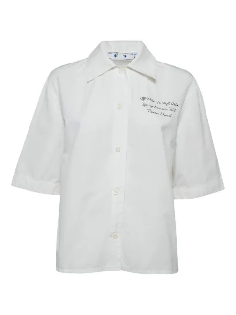 Off-White Pre-Owned cotton shirt White 1162737