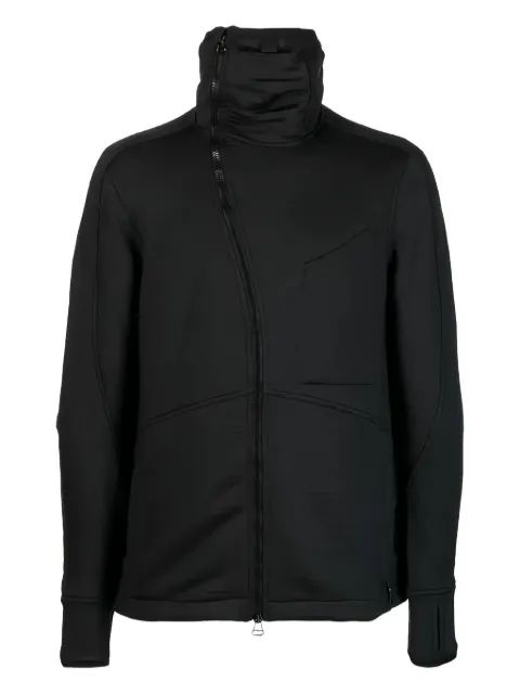 Maharishi asymmetric zip-fastening jacket Black 4892