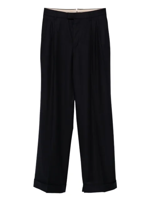 Berwich pleated straight-leg trousers Blue SIMONADR1483