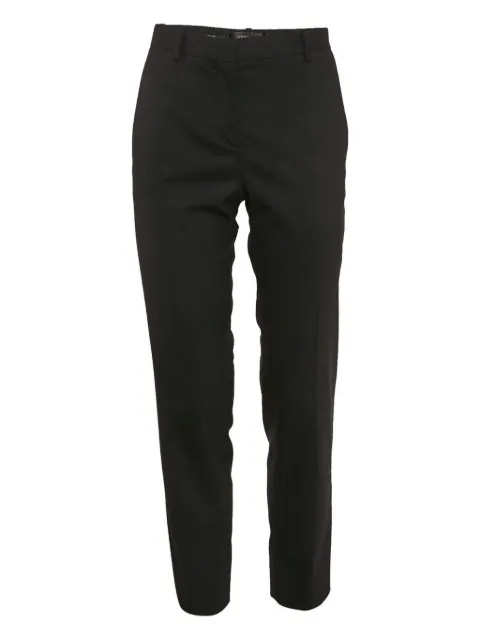 Versace Pre-Owned belt-loops trousers Black 1086338