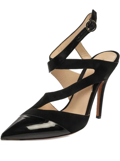 Etro Pre-Owned 120mm leather pumps Black 335892