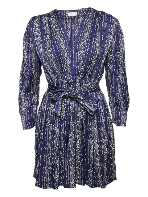 SANDRO V-neck mini dress Blue 1155776