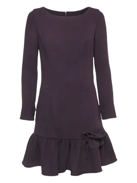 Ingie Paris ruffle-detail dress Purple 1129275