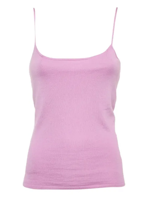 Polo Ralph Lauren Vintage Pre-Owned cashmere-silk blend top Pink 1155172