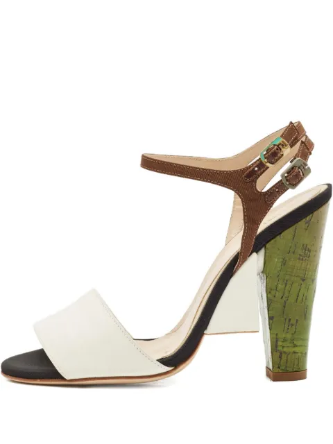 Fendi Pre-Owned 110mm buckle-fastening sandals Multicolour 1147832