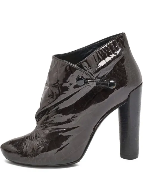 Louis Vuitton Pre-Owned 115mm Cornelia ankle boots Black 1141773