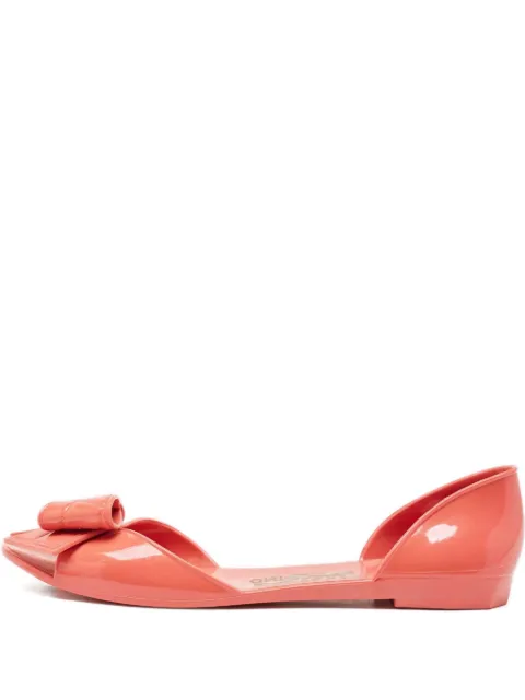 Ferragamo Pre-Owned 2024 Jelly ballet flats Pink 1135504