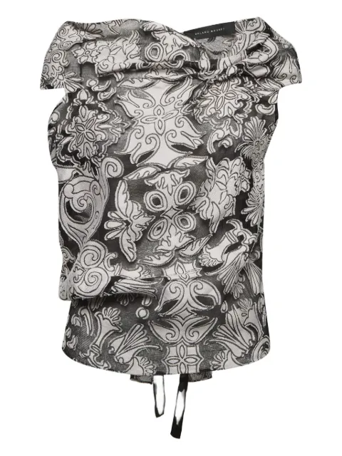 Roland Mouret draped top White 871392
