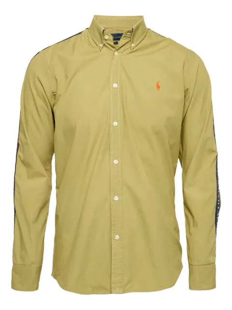 Polo Ralph Lauren Vintage 2024 Cotton Tape Shirt Green 1155289