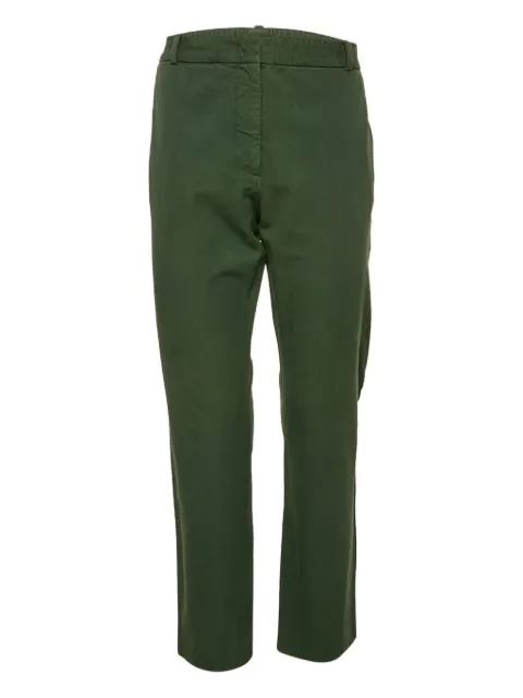 JOSEPH gabardine trousers Green 1158516