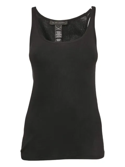 Polo Ralph Lauren Vintage rib knit tank top Black 1153144
