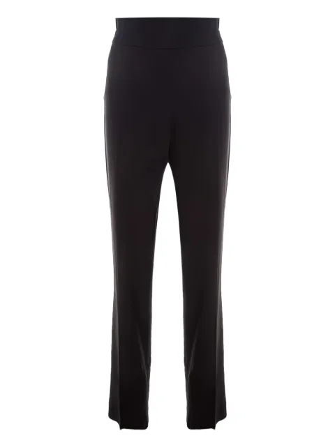 Escada Pre-Owned Tovah high-waist trousers Black 201149