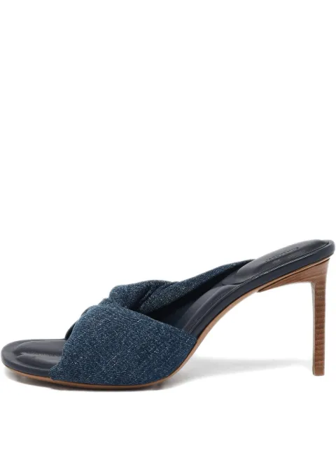 Jacquemus Pre-Owned 90mm La Banana sandals Blue 1129699