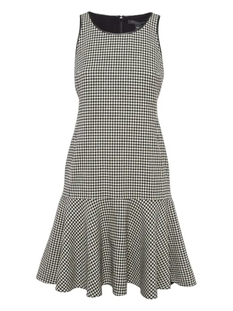 Polo Ralph Lauren Vintage houndstooth-pattern dress Black 1042096