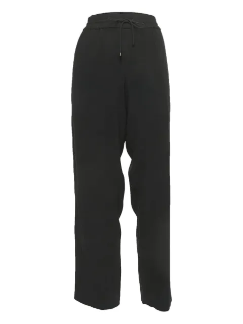 Kenzo Pre-Owned elasticated-waistband trousers Black 890694