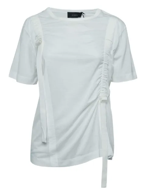 JOSEPH drawstring-detail cotton T-shirt Black 899037