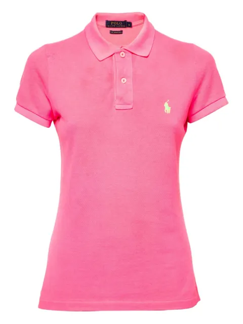Polo Ralph Lauren Vintage pre-owned button short sleeve polo shirt Pink 678948